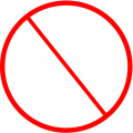 no driving necessary icon